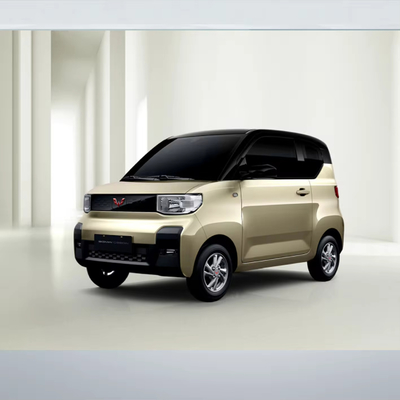 2023 2024 Wuling Ev Minicar 3-Türer 2-Sitzer Karosserie Struktur mit maximaler Geschwindigkeit von 100 km/h