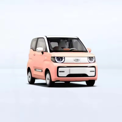 Chery QQ Eiscreme 2024 3-Türer 4-Sitzer Mini-Elektroauto für SUV-Körperstruktur
